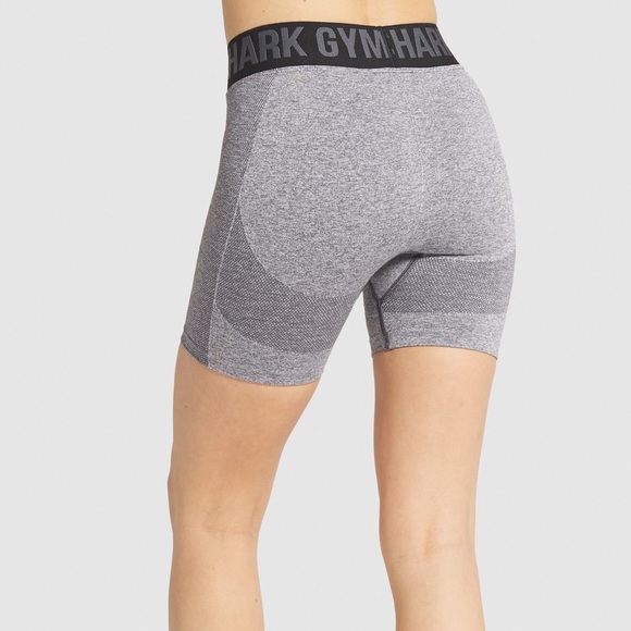 Gymshark Heather Gray Shorts S Athletic Gym Wear Sporty - Picture 2 of 5